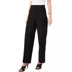 Vince Camuto Slim Trousers Sz 14 Rich Black Women's NWT